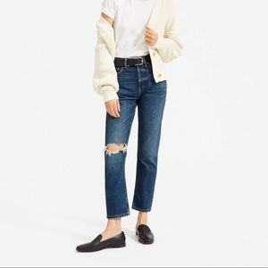 Everlane 90s Cheeky jeans sz 28 crop